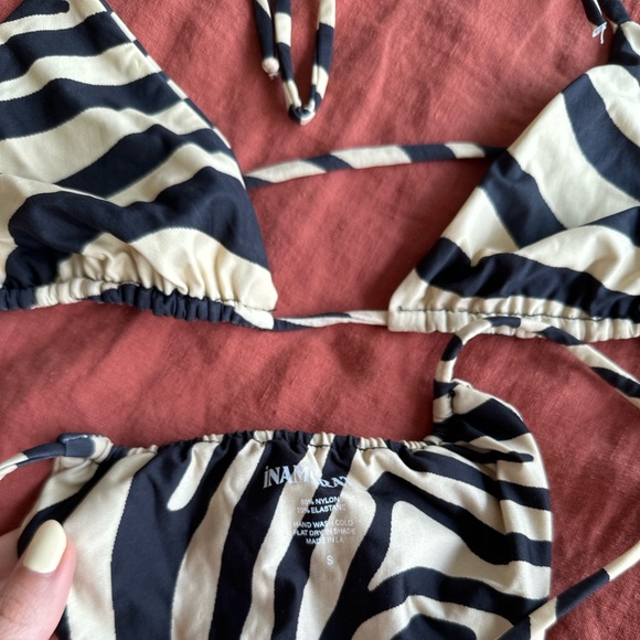 Inamorata las olas zebra bikini set - Picture 5 of 5